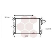 REF: 1148MK376715711V - RAD OPEL VECTRA A 1.6 I / 1.7 D / 1.8 I,