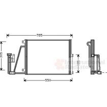 REF: 1148FC351037631V - COND OPEL VECTRA B TD / DTI