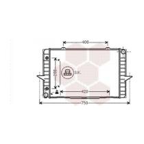 REF: 1148MK376706741V - RAD VOLVO 850 / C70 / S70 / V70 I 2.0 /