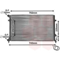 REF: 1148MK376700491V - RAD VW GOLF 1.4 08-/AUDI A3 03-/05-/SEAT