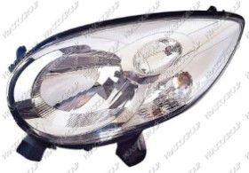 BT CI2014814 - OPTICA DERECHA H4 ELECTRICA-CON MOTOR-TIPO VALEO