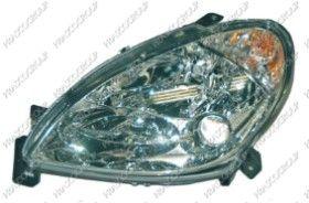 BT CI4224924 - OPTICA DERECHA H1+H7+H3 ELECTRICA-CON MOTOR