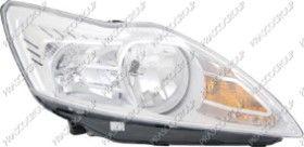 BT FD4264903 - OPTICA IZQUIERDA H7+H1 ELECTRICA-SIN MOTOR-NEGRA