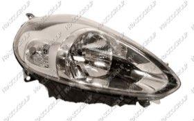 BT FT3444903 - OPTICA IZQUIERDA H4 ELECTRICA-CON MOTOR-GRIS/OSCURO MOD. 08