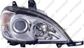 BT ME8224903 - OPTICA IZQUIERDA H1+H3+H7 ELECTRICA-CON MOTOR