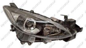 BT MZ3324813 - OPTICA IZQUIERDA HB3+H11 ELECTRICA-CON MOTOR