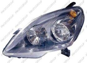 BT OP7174904 - OPTICA DERECHA H1+H7 ELECTRICA-CON MOTOR