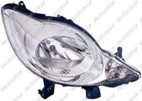 BT PG2014905 - OPTICA IZQUIERDA H1+H1 ELECTRICA-SIN MOTOR MOD. > 09/98