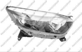 BT RN7004913 - OPTICA IZQUIERDA H7+H7 ELECTRICA-CON MOTOR-NEGRA