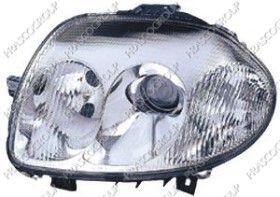 BT RN3204904 - OPTICA DERECHA H7+HB3 ELECTRICA-SIN MOTOR