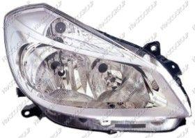 BT RN3254903 - OPTICA IZQUIERDA H7+H1 ELECTRICA-SIN MOTOR-GRIS (MONTAJE HEL