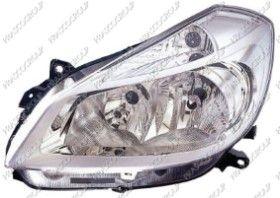 BT RN3254904 - OPTICA DERECHA H7+H7 ELECTRICA-CON MOTOR-CROMADA