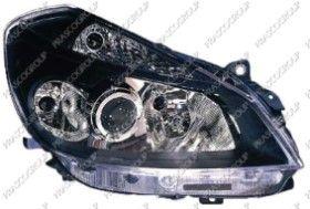 BT RN3254913 - OPTICA IZQUIERDA H7+H7 ELECTRICA-CON MOTOR-CROMADO