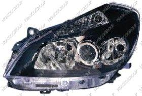 BT RN3254914 - OPTICA DERECHA H7+H7+H1 ELECTRICA-CON MOTOR-NEGRA MOD. SPORT