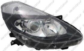 BT RN3274945 - OPTICA IZQUIERDA H7+H7 ELECTRICA-CON MOTOR-NEGRA