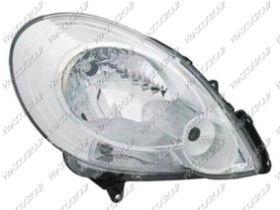 BT RN9184813 - OPTICA IZQUIERDA H4 ELECTRICA-NEGRA-SIN MOTOR-PILOTO BLANCO