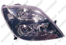 BT RN0314913 - OPTICA IZQUIERDA H7+H1 ELECTRICA-SIN MOTOR-CROMADA