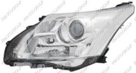 BT TY2464913 - OPTICA IZQUIERDA H7+H7 ELECTRICA-CON MOTOR