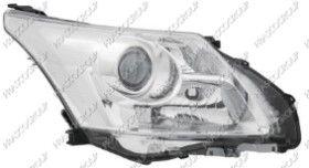 BT TY2464914 - OPTICA DERECHA H11+HB3 ELECTRICA-CON MOTOR