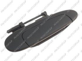 BT TY3208101 - MANETA EXTERIOR DELANTERA IZQUIERDA NEGRA/LISA-SIN LLAVE