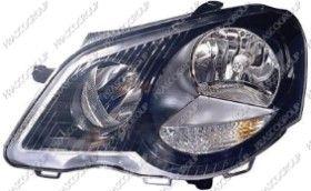 BT VG0224914 - OPTICA DERECHA H7+H1 ELECTRICA-CON MOTOR-NEGRA MOD. SPORT