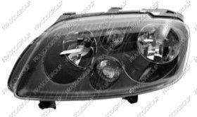 BT VG7154906 - OPTICA DERECHA H7+H7 ELECTRICA-CON MOTOR-NEGRA