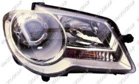 BT VG7174903 - OPTICA IZQUIERDA H7+H1 ELECTRICA-CON MOTOR-NEGRA